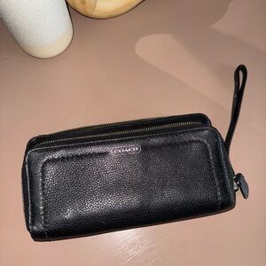 Coach Black Leather Wallet